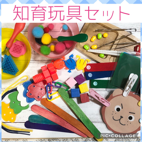 講師作成】知育玩具セット モンテッソーリ 能力開発 リハビリ ビジョン
