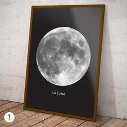 ポスター 満月 2枚目の画像