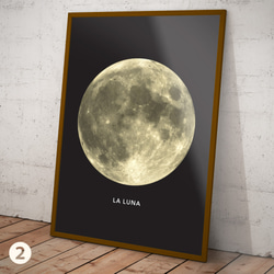 ポスター 満月 3枚目の画像