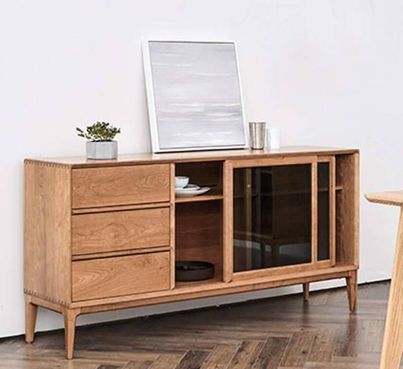 オーダーメイド 職人手作り 収納棚 シェルフ キャビネット 無垢材 天然木 リビング 家具 おうち時間 木目 木工 LR