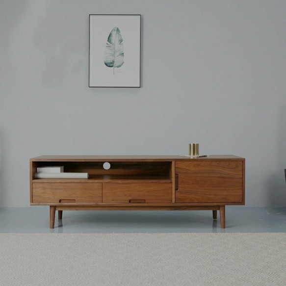 オーダーメイド 職人手作り テレビボード テレビ台 ローボード 木目 天然木 無垢材 家具 木工 おうち時間 エコ LR 