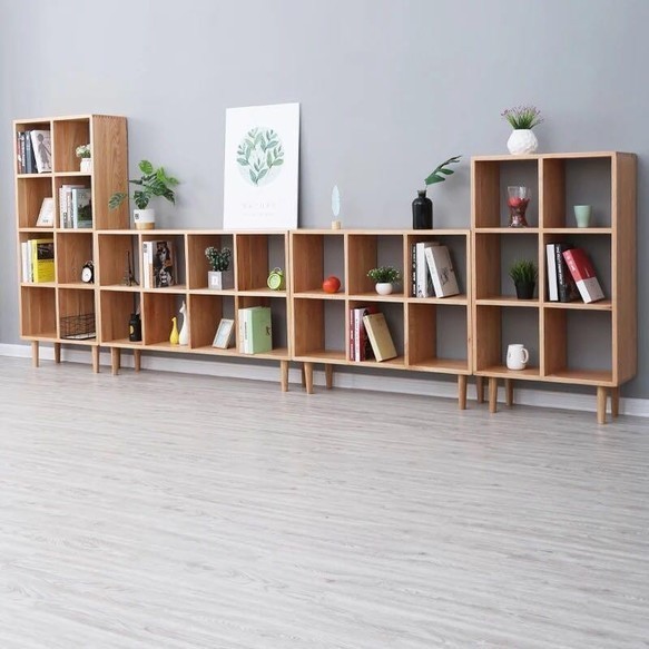 オーダーメイド 職人手作り 収納棚 オープンシェルフ 無垢材 天然木 リビング 家具 おうち時間 木目 木工 エコ LR 