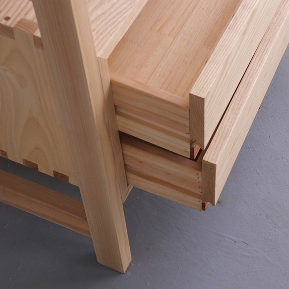 オーダーメイド 職人手作り 収納棚 オープンシェルフ 無垢材 天然木 リビング 家具 おうち時間 木目 木工 エコ LR 