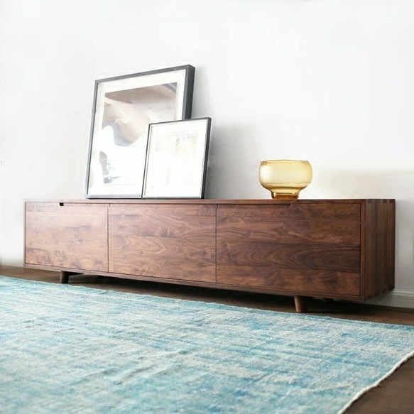 オーダーメイド 職人手作り テレビボード テレビ台 ローボード 木目 天然木 無垢材 家具 木工 おうち時間 エコ LR 