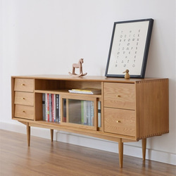 VINTAGE OPEN LOW CHEST 大容量収納 引き出し付き サイズ変更可能 本棚