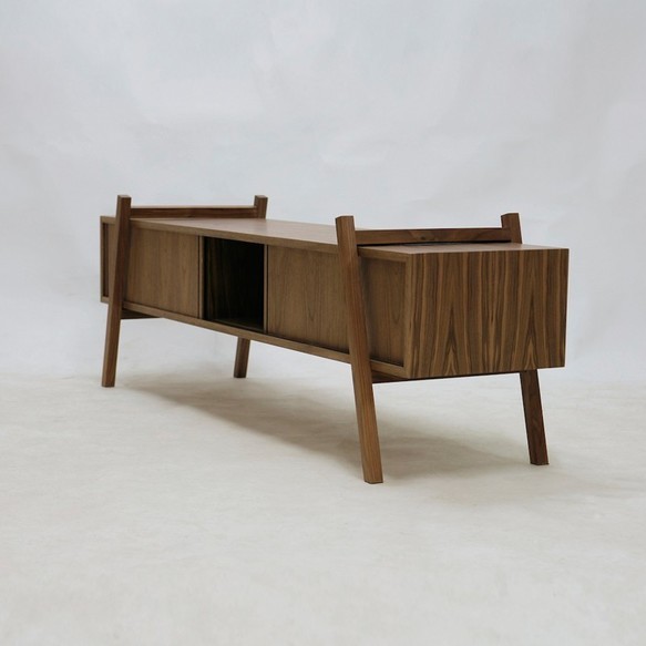 オーダーメイド 職人手作り テレビボード テレビ台 ローボード 木目 天然木 無垢材 家具 木工 おうち時間 エコ LR 