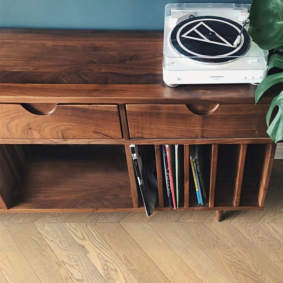 オーダーメイド 職人手作り テレビボード テレビ台 ローボード 木目 天然木 無垢材 家具 木工 おうち時間 エコ LR 