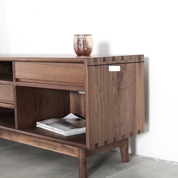 オーダーメイド 職人手作り テレビボード テレビ台 ローボード 木目 天然木 無垢材 家具 木工 おうち時間 エコ LR 