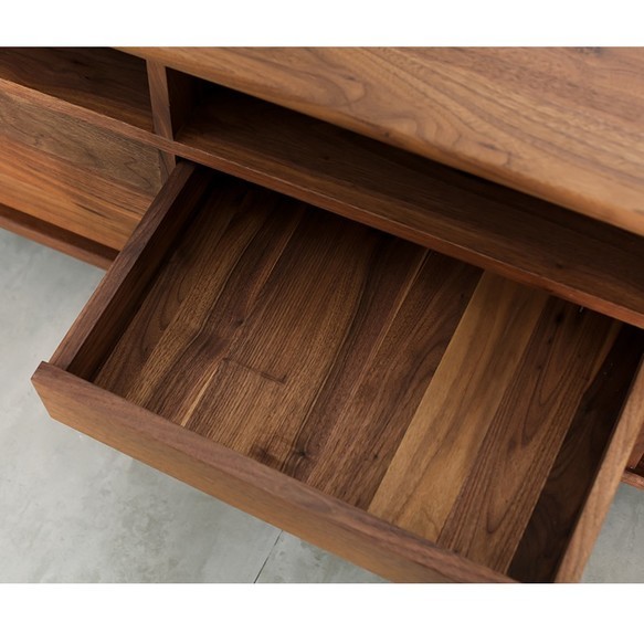 オーダーメイド 職人手作り テレビボード テレビ台 ローボード 木目 天然木 無垢材 家具 木工 おうち時間 エコ LR 