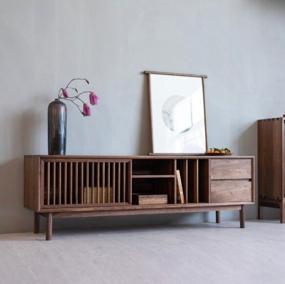 オーダーメイド 職人手作り テレビボード テレビ台 ローボード 木目 天然木 無垢材 家具 木工 おうち時間 エコ LR 