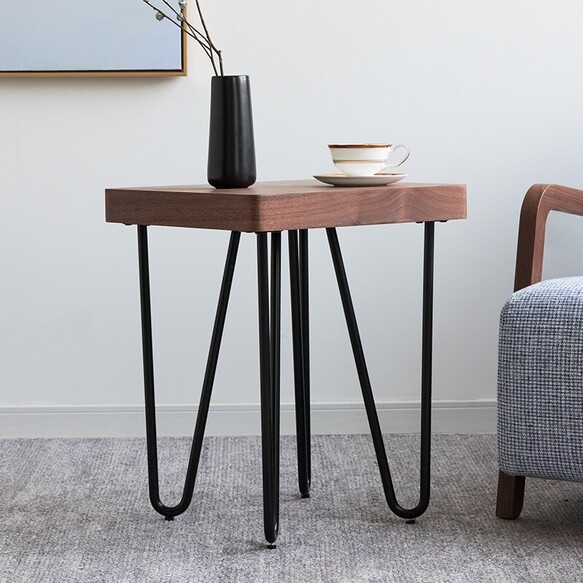 オーダーメイド 職人手作り コーヒーテーブル サイドテーブル おうち時間 ミニテーブル 机 家具 木製 木目 エコ LR 80,000円