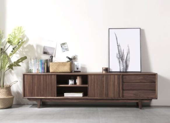 オーダーメイド 職人手作り テレビボード テレビ台 ローボード 木目 天然木 無垢材 家具 木工 おうち時間 エコ LR 