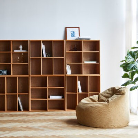 オーダーメイド 職人手作り 収納棚 オープンシェルフ 無垢材 天然木 リビング 家具 おうち時間 木目 木工 エコ LR 