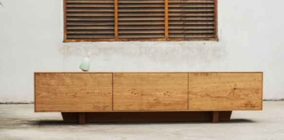 オーダーメイド 職人手作り テレビボード テレビ台 ローボード 木目 天然木 無垢材 家具 木工 おうち時間 エコ LR 