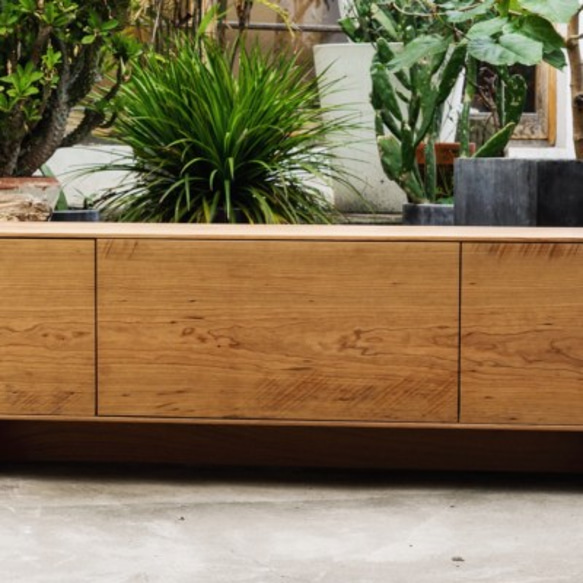 オーダーメイド 職人手作り テレビボード テレビ台 ローボード 木目 天然木 無垢材 家具 木工 おうち時間 エコ LR 