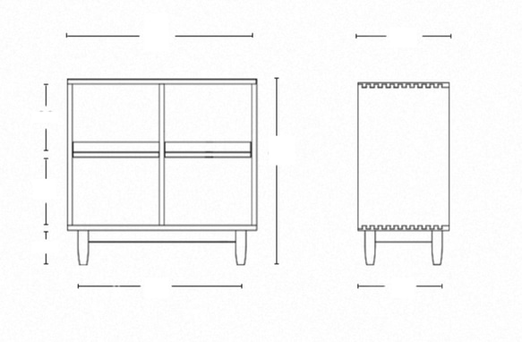 オーダーメイド 職人手作り 収納棚 オープンシェルフ 無垢材 天然木 リビング 家具 おうち時間 木目 木工 エコ LR 4枚目の画像