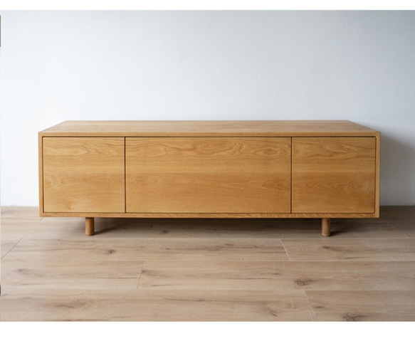 オーダーメイド 職人手作り テレビボード テレビ台 ローボード 木目 天然木 無垢材 家具 木工 おうち時間 エコ LR 