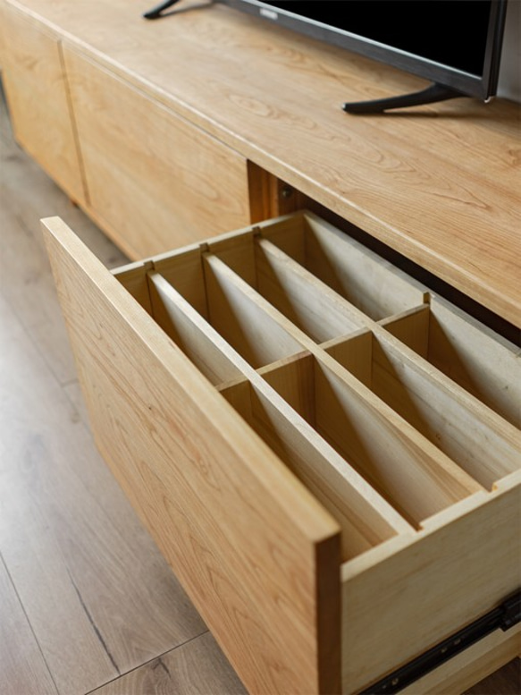 オーダーメイド 職人手作り テレビボード テレビ台 ローボード 木目 天然木 無垢材 家具 木工 おうち時間 エコ LR 