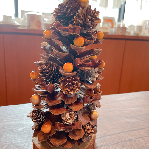 松ぼっくりツリー 大王松 クリスマスツリー クリスマス 中サイズ