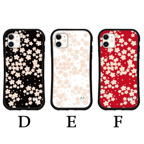 ハンドメイド本牛革携帯ケース（桜柄） ☆手帳型ケース☆鹿桜 iPhoneケース スマホケース iPhone16