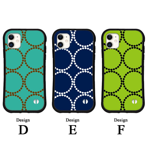 サークルドット スマホケース iPhone16 15 14 13 pro se iface型