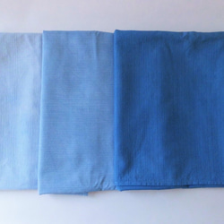 靛藍染色，海綿狀棉，大幅面，風草_C Mizuasa Aoi 第5張的照片