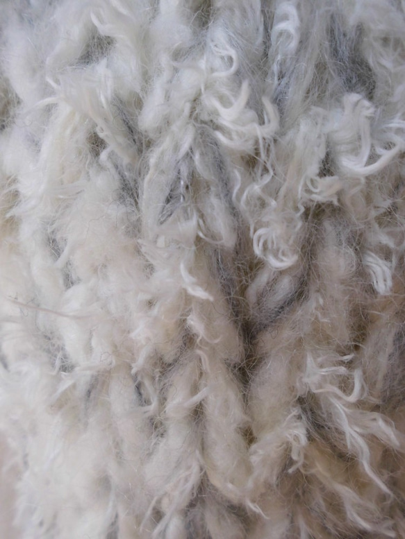 蓬鬆的♪Snood（冬天的故事）_Far Merino羊毛小子馬海毛嬰兒羊駝毛 第5張的照片
