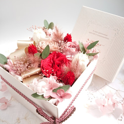 Treasure Flowers ペールピンク【Flowers  Box】アンティークローズ 9枚目の画像