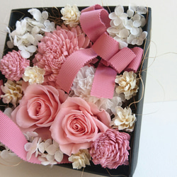 アンティークローズ【FlowersBox】マルーンピンク 3枚目の画像