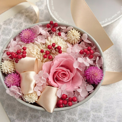 Petite fours【Flowers petit Box】ピーチピンクローズ 1枚目の画像