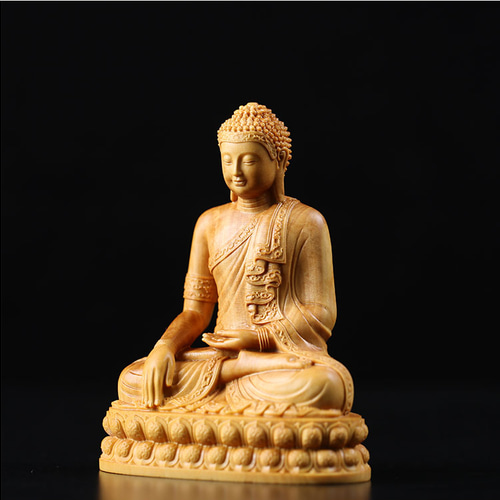 銅製 銅器 仏像 小仏像 仏陀釈迦尼仏像 工芸品 置物 極小仏像 釈迦如来像 真鍮釈迦牟尼仏坐像 銅製仏像 仏教美術品