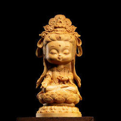 弥勒仏 極上品 木彫仏像 切金 仏師彫り 細工精彫 七福神 布袋様