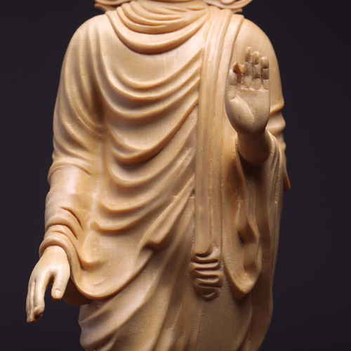 仏像立像 釈迦牟尼仏 釋迦如來仏 木製仏像 無病息災 置物 彫刻 彫刻