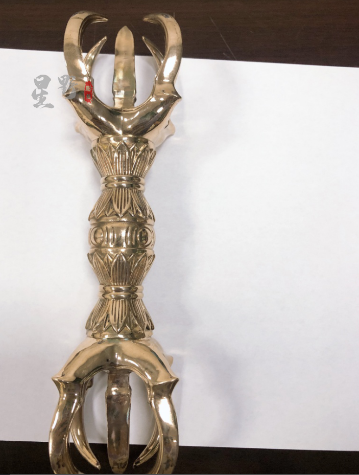 【1点限定】真鍮製五鈷杵 16.5㎝　Vajra 1点限定】真鍮製五鈷杵 16.5㎝Vajra