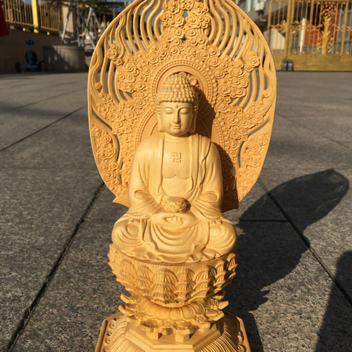 仏教美術 三宝仏 工芸品 美術品 置物 ◇旧家蔵出◇古美術 中国古玩 明時代 古銅製 塗金 嵌多