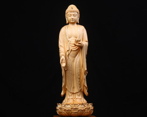 大迫力座卓   物凄い彫刻   凄すぎる迫力  一刀彫  美術品 修縁堂】大迫力 木彫り 仏像 不動明王立像 不動尊 彫刻 一刀彫