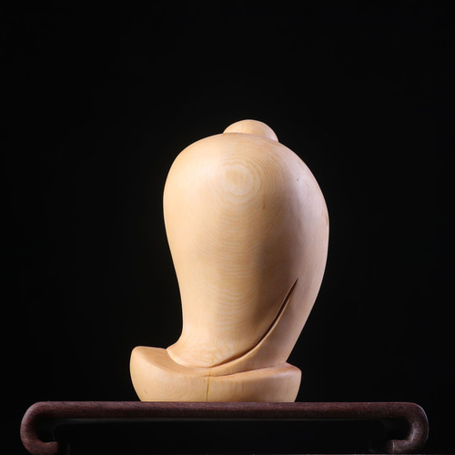 布袋様 七福神 木彫り 仏像 仏教工芸品 置物 精密彫刻 彫刻 大波彫刻