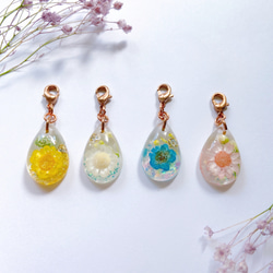 受注作成】お花のボールペンチャーム＆マスクチャーム ※アンブレラ