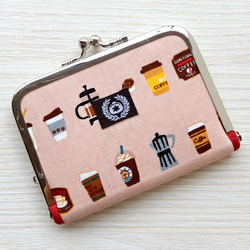 Gamaguchi Regular Case（Pass Case）：Cafe Pink 第2張的照片