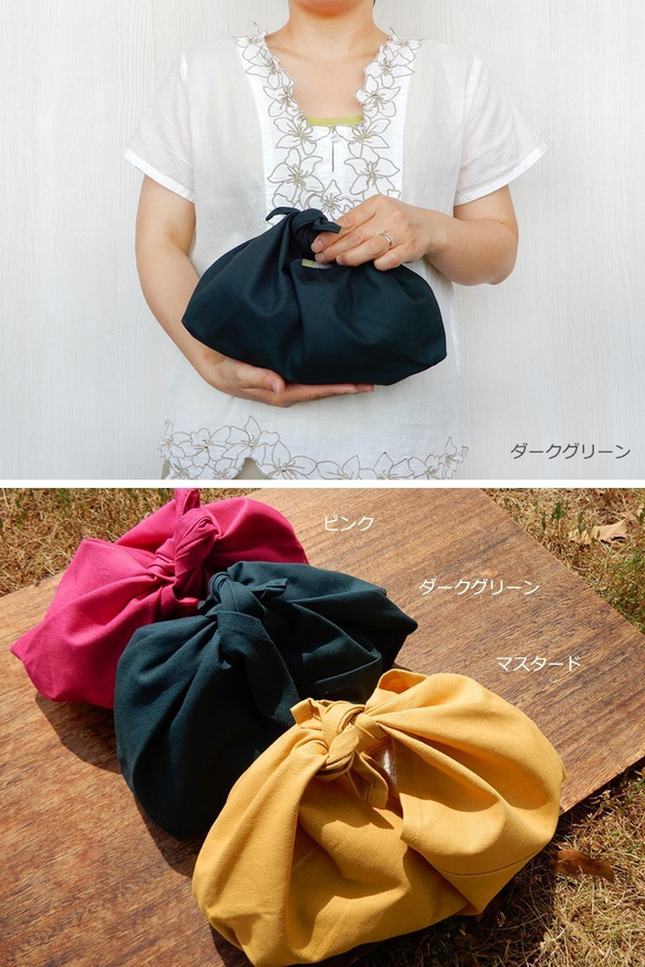 全8種顏色！ Smart Azuma袋[Small]綁在一個簡單的午餐袋中！ 第2張的照片