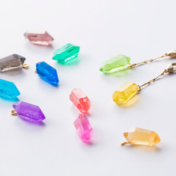 パジコ レジン用着色剤 新宝石の雫 12色セット 透明感のある綺麗な着色ができる 5枚目の画像