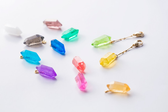 パジコ レジン用着色剤 新宝石の雫 12色セット 透明感のある綺麗な着色ができる 5枚目の画像