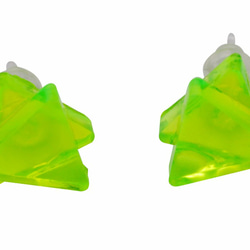 レジン用着色剤  蛍光ネオングリーン　パジコ 宝石の雫 UVレジン液がきれいに色付け できる 3枚目の画像