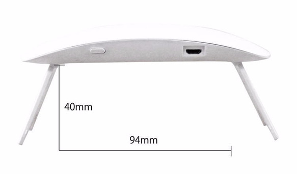 UV-LEDスマートライトミニ　パジコ　UVとLED両方硬化するハンディライト　 9枚目の画像