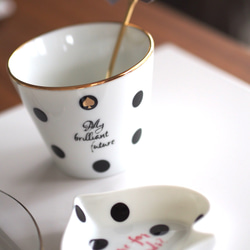 Polka Dot Cup(ブラック） 1枚目の画像