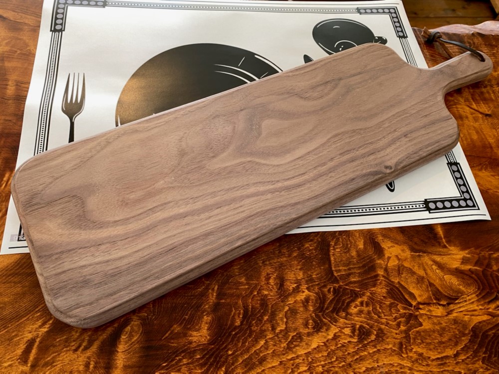 ブラックウォールナット　カッティングボード ブラックウォールナット材 cuttingboard （まな板） his-193