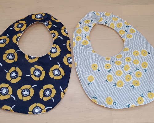 楽天市場】ガーゼスタイ2枚セット ハンドメイド 入園準備