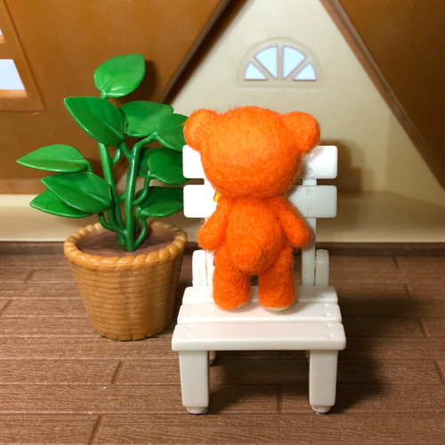 Tiny zoo 作家 羊毛フェルト テディベア ハンドメンド ぬいぐるみ
