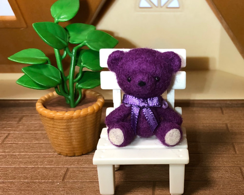 lily ribbon 作家 羊毛フェルト テディベア ハンドメンド ぬいぐるみ lily ribbon 作家 羊毛フェルト テディベア ハンドメンド ぬ
