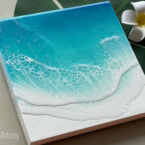 波レジンアート　#203 波レジンアート#203